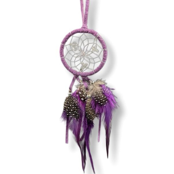 Dreamcatcher Precious Stone Purple 2"