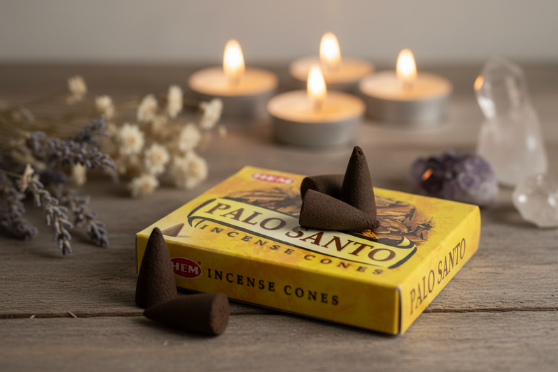 Hem Incense Palo Santo Cones 10pk