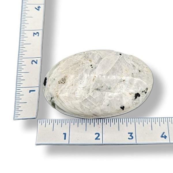 Rainbow Moonstone Palmstone 193g Approximate