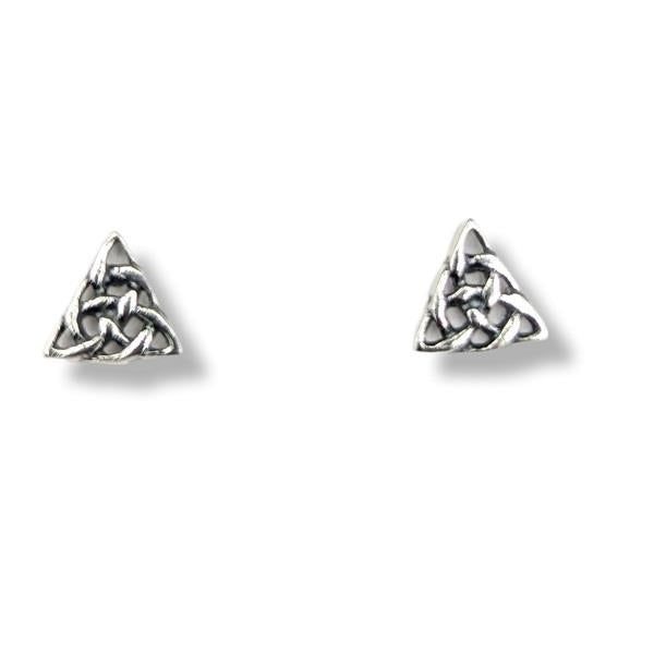 Earrings Trinity Stud Sterling Silver