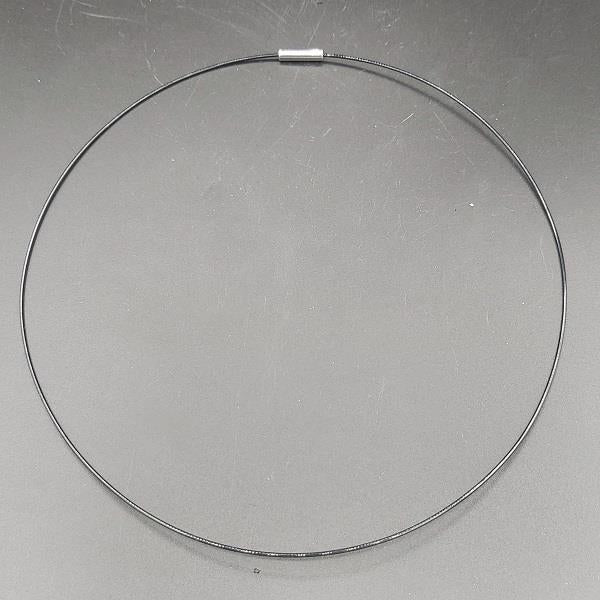 Wire Collar Black 1mm Magnetic