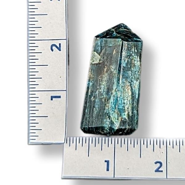Blue Apatite Point 76g Approximate