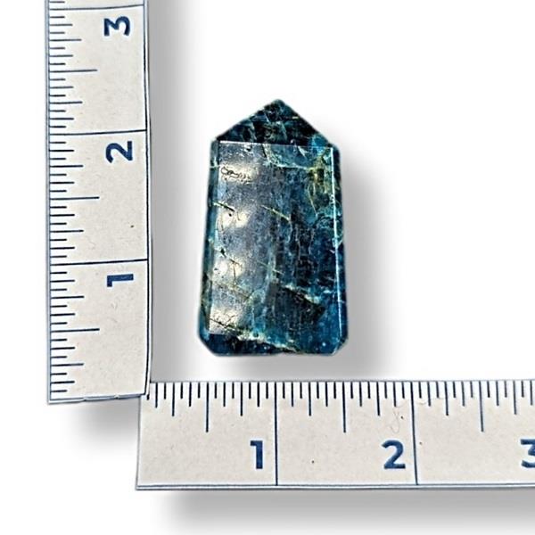 Blue Apatite Point 52g Approximate