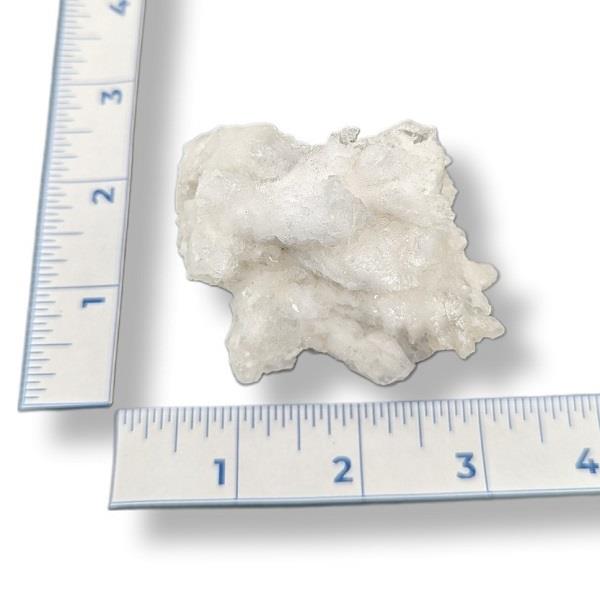 White Aragonite Cluster 123g Approximate