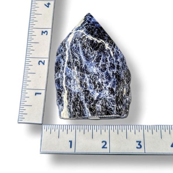 Sodalite Point Cut Base 180g Approximate