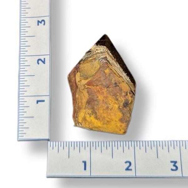 Tiger's Eye Point Cut Base 88g Approximate