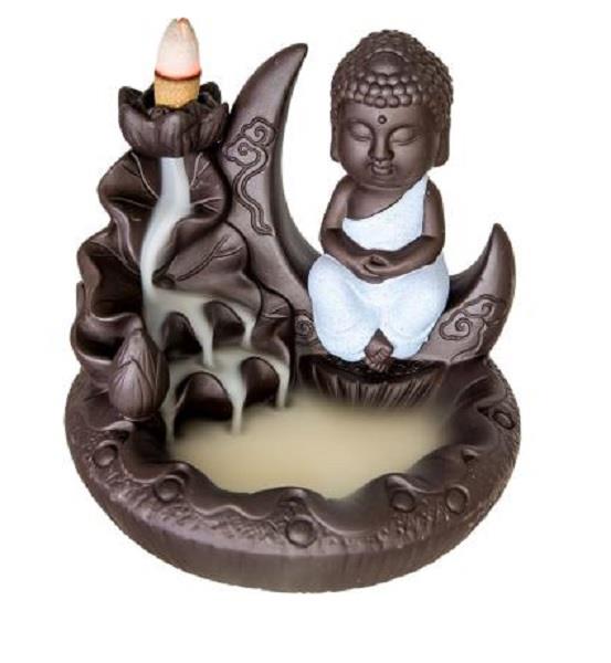 Backflow Incense Zisha Buddha