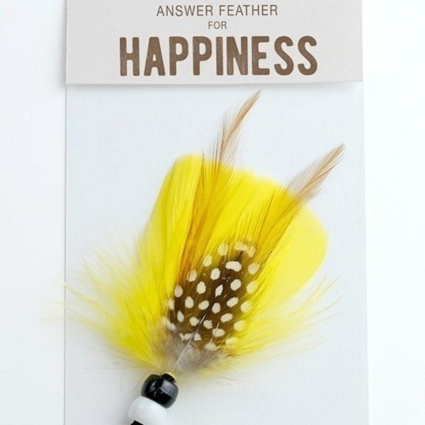 Answer Feather Happiness