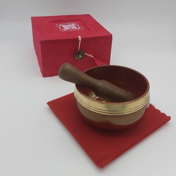 Singing Bowl Root Chakra Gift Set