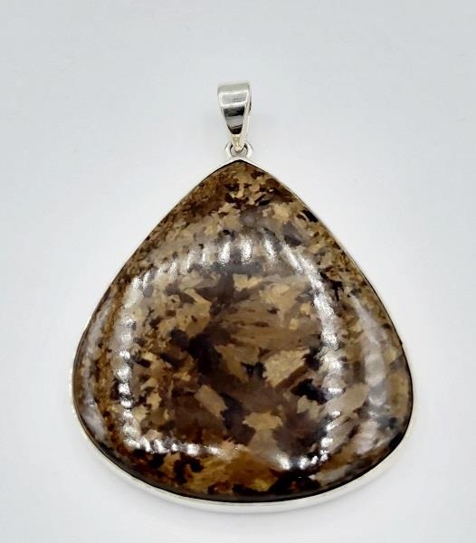 Pendant Bronzite Sterling Silver