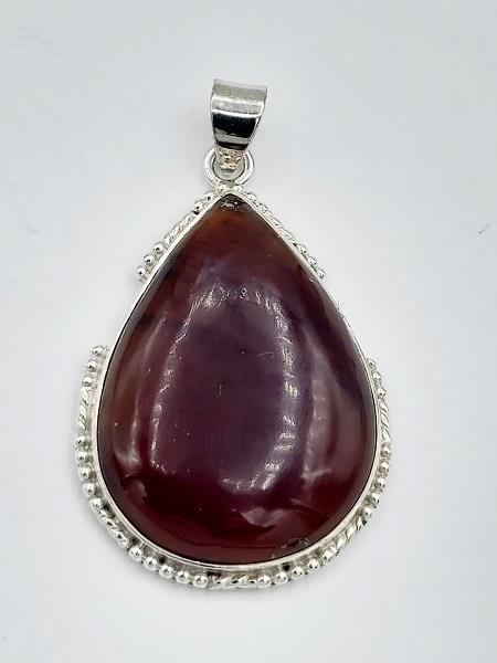 Pendant Amber Sterling Silver