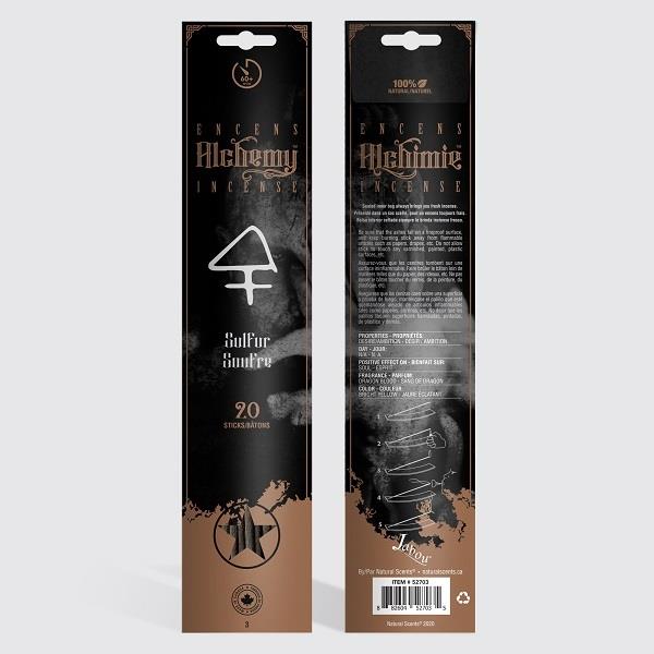 Alchemy Incenses Sulfur 20 Sticks