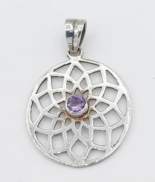 Pendant Amethyst Sterling Silver