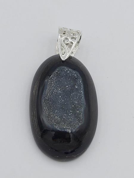 Pendant Druzy Quartz