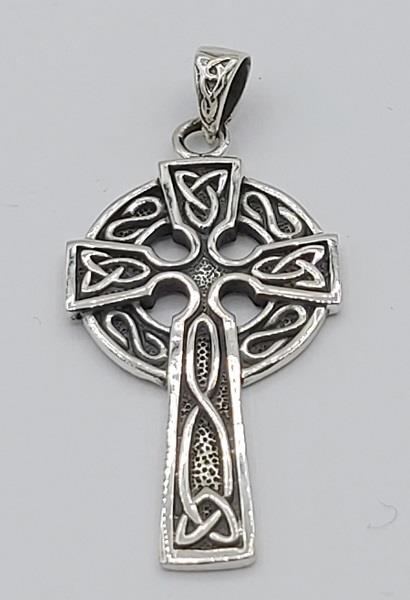 Pendant Celtic Cross Sterling Silver