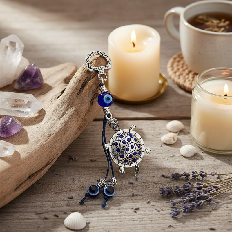 Evil Eye Talisman Turtle