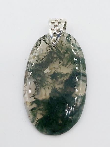 Pendant Moss Agate