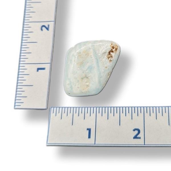 Blue Calcite Carribean Tumbled 22g Approximate