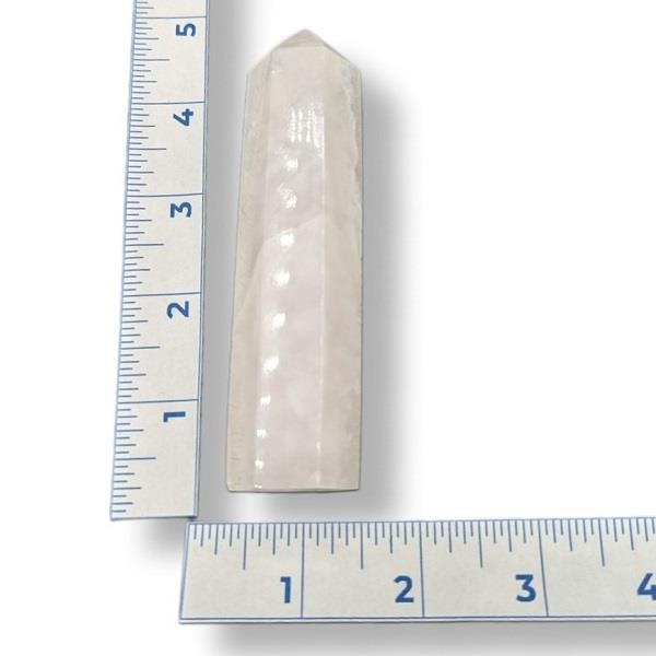 Pink Calcite Generator Point 146g Approximate