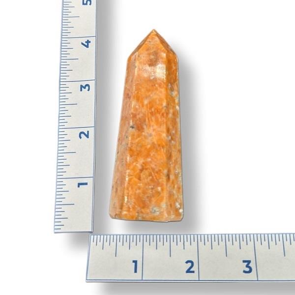 Orange Calcite Generator Point 116g Approximate