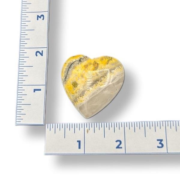Bumble Bee Jasper Heart