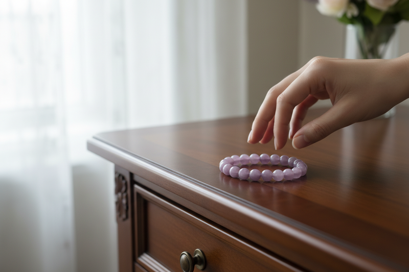10mm Bracelet Kunzite