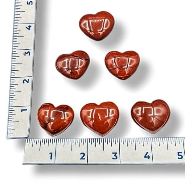 Red Jasper Heart