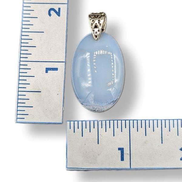 Pendant Blue Chalcedony