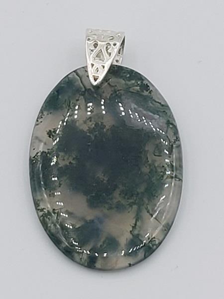 Pendant Moss Agate