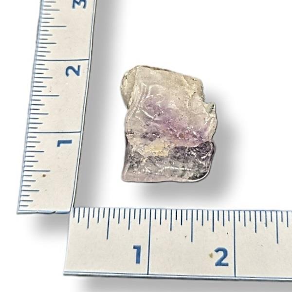 Red Capped Amethyst Tumbled 22g Approximate