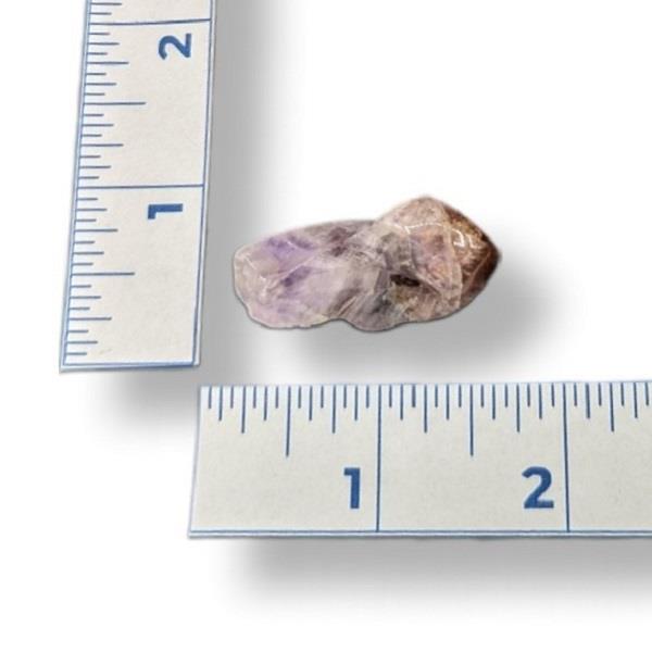 Red Capped Amethyst Tumbled 8g Approximate