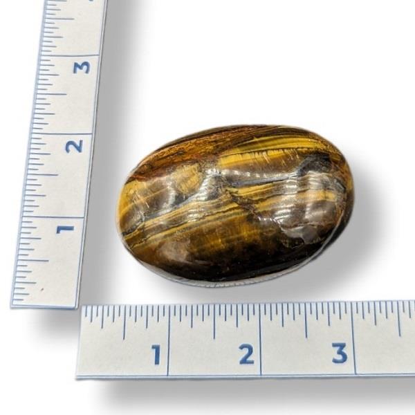 Tiger's Eye Palmstone 125g Approximate