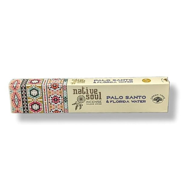 Green Tree Incense Palo Santo & Florida Water 15g