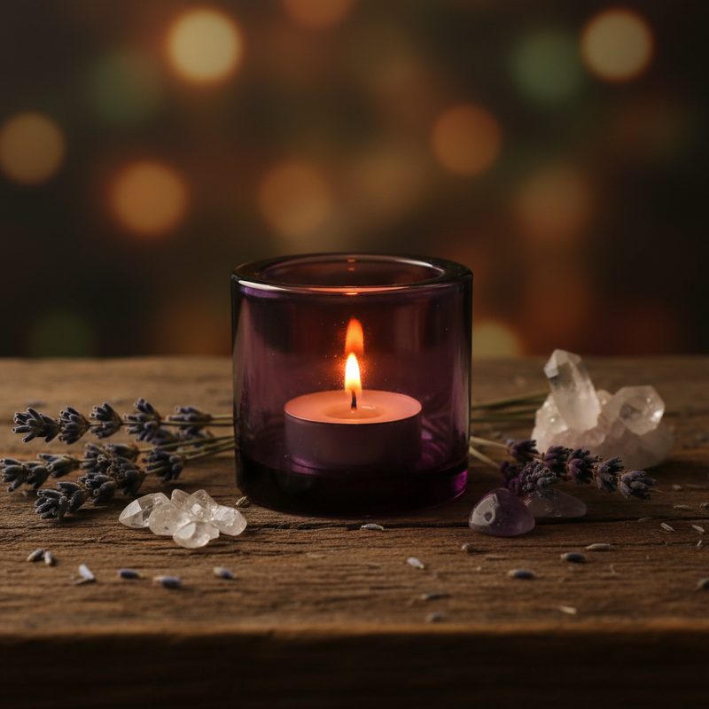 Tealight Holder Heather