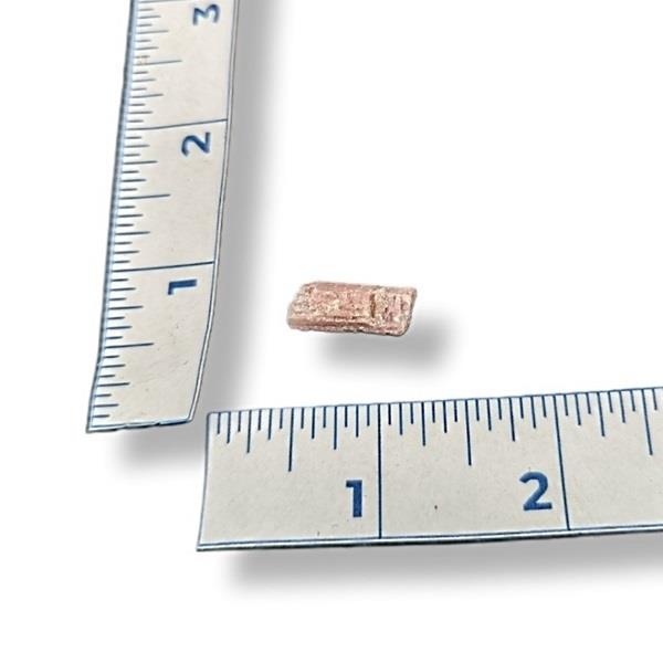Pink Tourmaline Specimen 2g Approximate