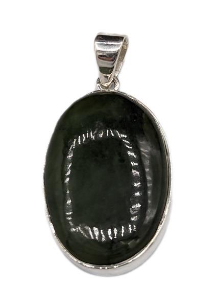 Pendant Jade Sterling Silver