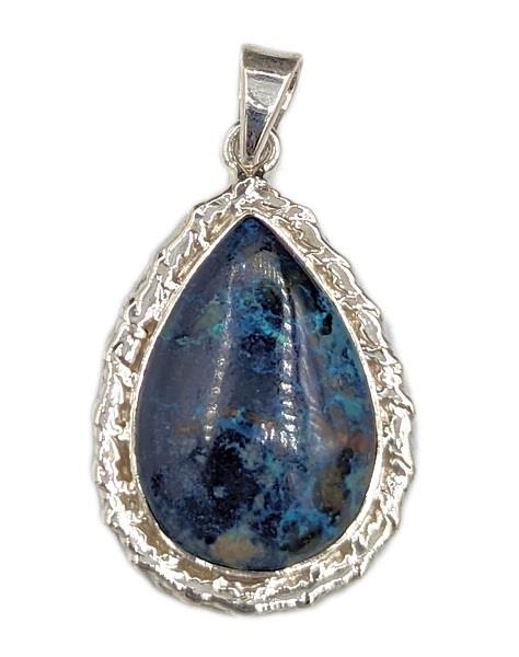 Pendant Chrysocolla Sterling Silver
