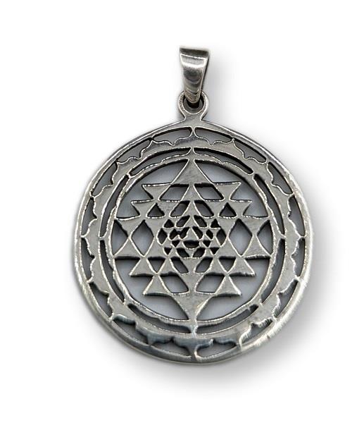 Pendant Sacred Geometry Triangle Sterling Silver