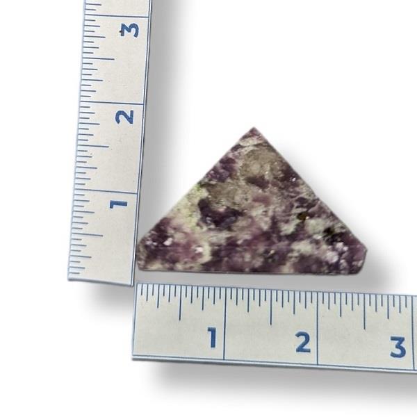 Lepidolite Pyramid 98g Approximate