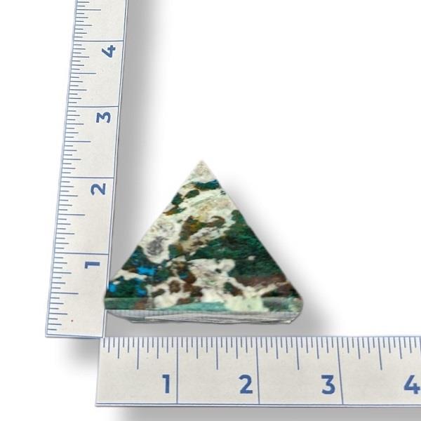 Chrysocolla Pyramid 136g Approximate