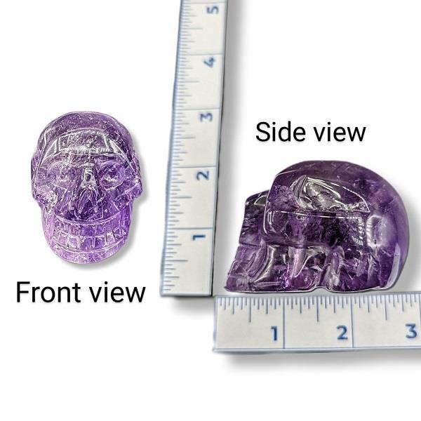 60mm Amethyst Skull 158g Approximate