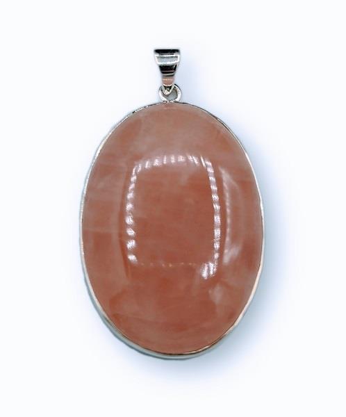 Pendant Rose Quartz Sterling Silver