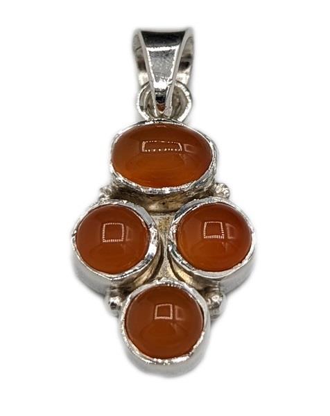 Pendant Carnelian Sterling Silver