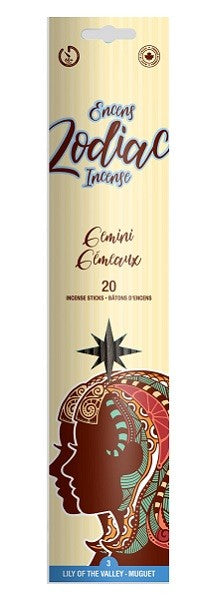 Incense Zodiac Jabou Gemini #3 20 Sticks