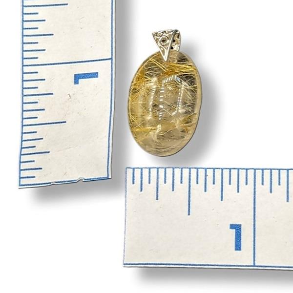Pendant Rutilated Quartz