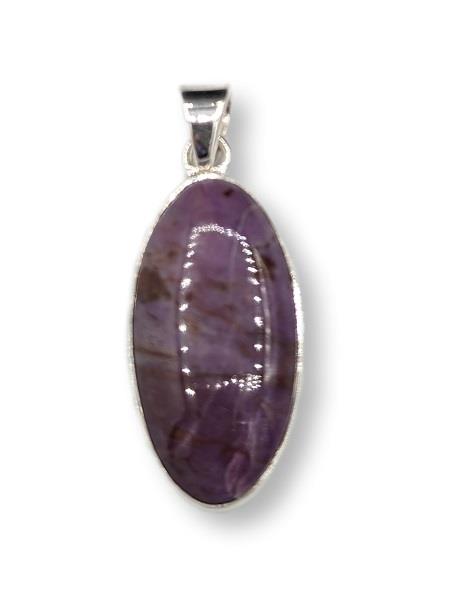Pendant Charoite Sterling Silver