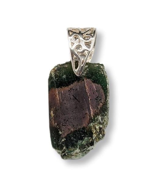 Pendant Ruby in Fuschite