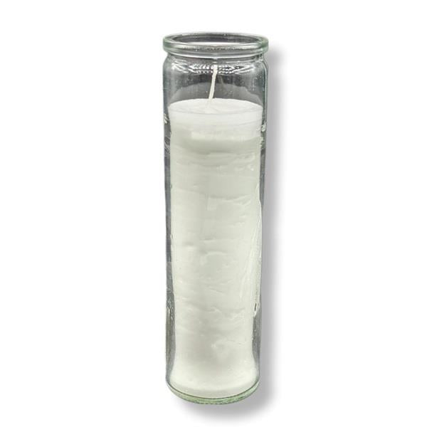 Religious Candle White Wax