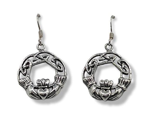 Earrings Claddagh Sterling Silver