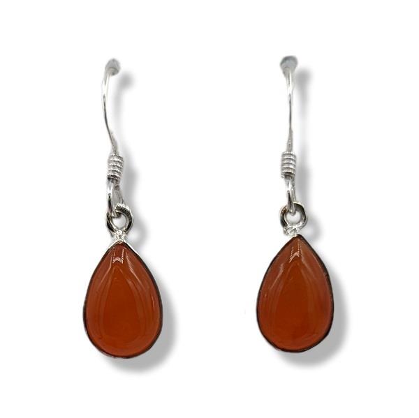 Earrings Carnelian Sterling Silver